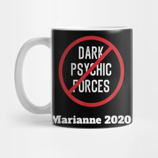 Marianne Williamson Dark Psychic Forces TShirt Mug